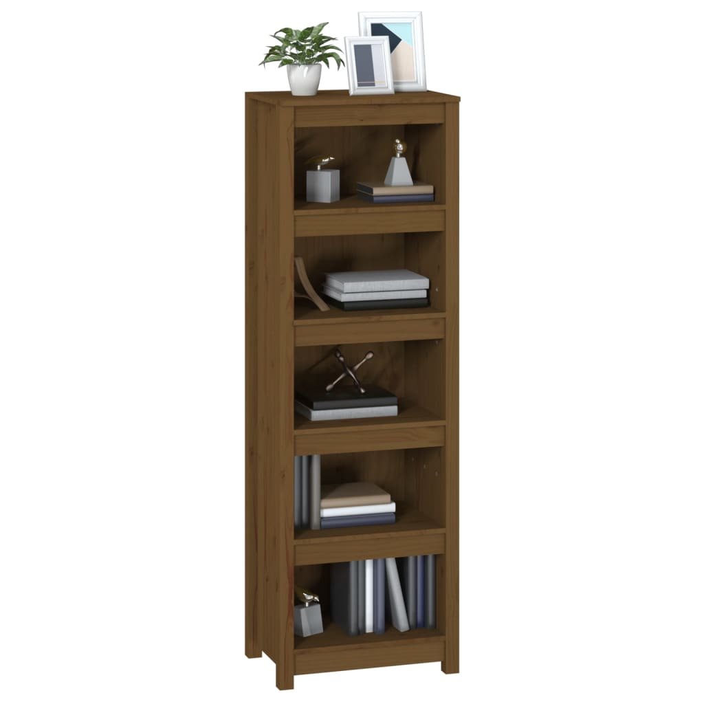 Bücherregal Honigbraun 50x35x154 cm Massivholz Kiefer - Pazzar.ch