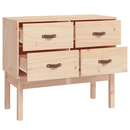 Konsolenschrank 90x40x78 cm Massivholz Kiefer - Pazzar.ch