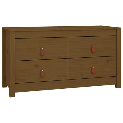 Beistellschrank Honigbraun 100x40x54 cm Massivholz Kiefer - Pazzar.ch
