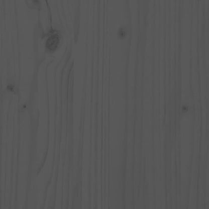 Flurbank Grau 110x40x60 cm Massivholz Kiefer - Pazzar.ch