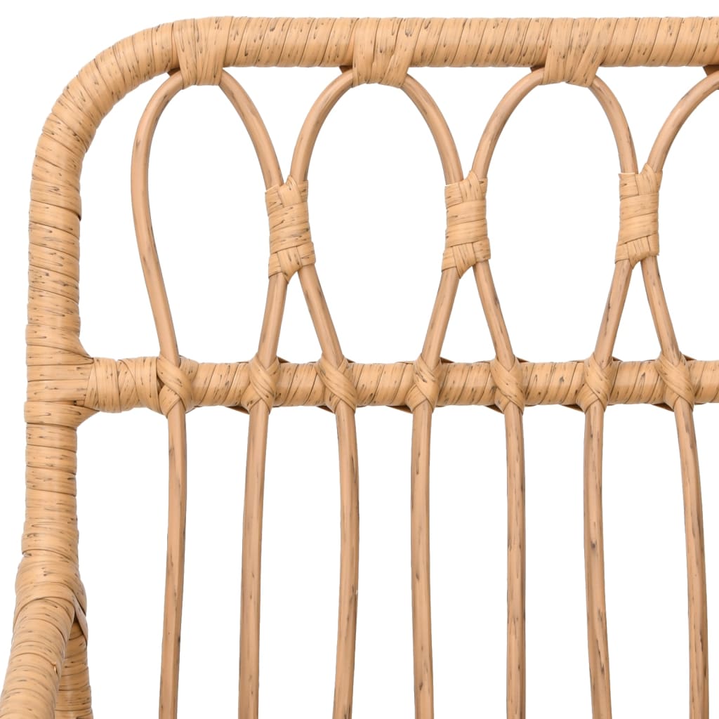 Gartenstühle 2 Stk. mit Armlehnen 56x64x80 cm PE-Rattan - Pazzar.ch