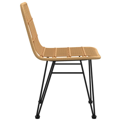 Gartenstühle 2 Stk. 48x62x84 cm PE-Rattan - Pazzar.ch