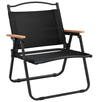 Campingstühle 2 Stk. Schwarz 54x43x59 cm Oxford-Gewebe - Pazzar.ch