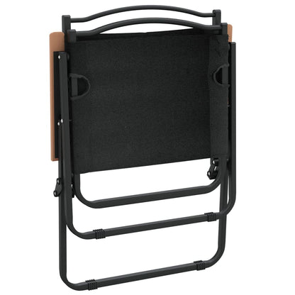 Campingstühle 2 Stk. Schwarz 54x55x78 cm Oxford-Gewebe - Pazzar.ch