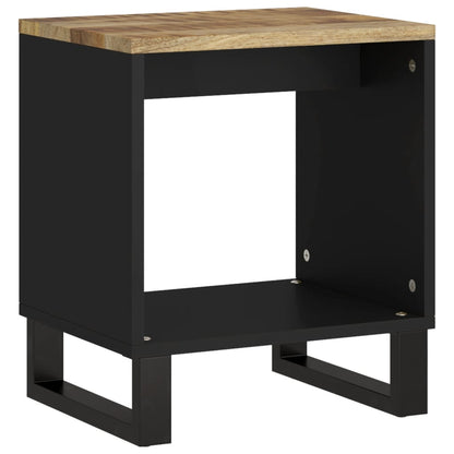 Couchtisch 40x31x46 cm Massivholz Mango & Holzwerkstoff - Pazzar.ch