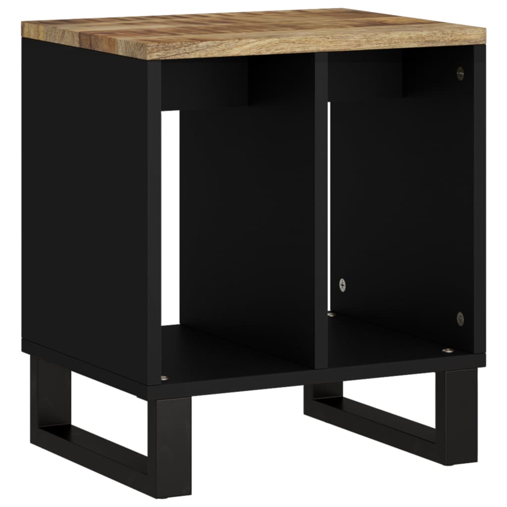 Beistelltisch 40x31x46 cm Massivholz Mango & Holzwerkstoff - Pazzar.ch