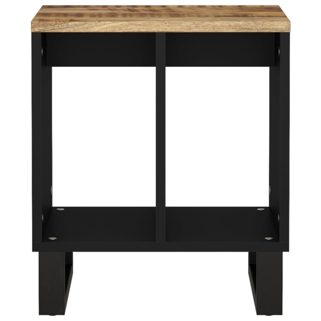 Beistelltisch 40x31x46 cm Massivholz Mango & Holzwerkstoff - Pazzar.ch