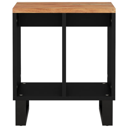 Beistelltisch 40x31x46 cm Massivholz Akazie & Holzwerkstoff - Pazzar.ch