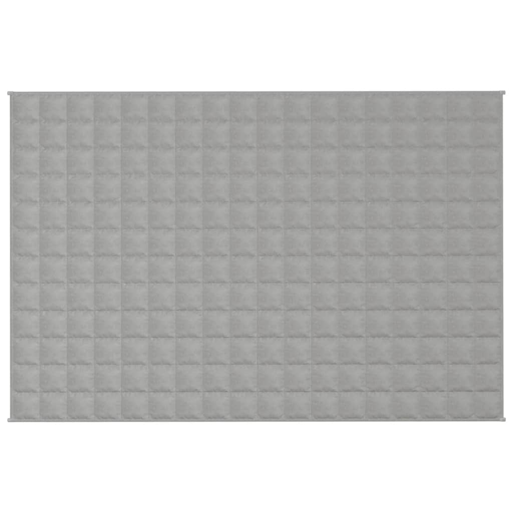 Gewichtsdecke Grau 120x180 cm 5 kg Stoff - Pazzar.ch
