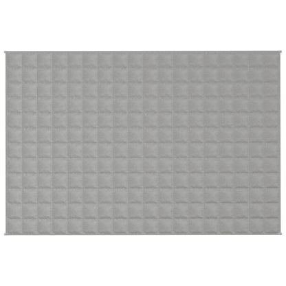 Gewichtsdecke Grau 120x180 cm 5 kg Stoff - Pazzar.ch