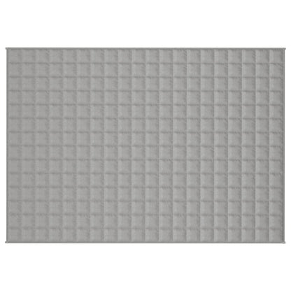Gewichtsdecke Grau 138x200 cm 6 kg Stoff - Pazzar.ch