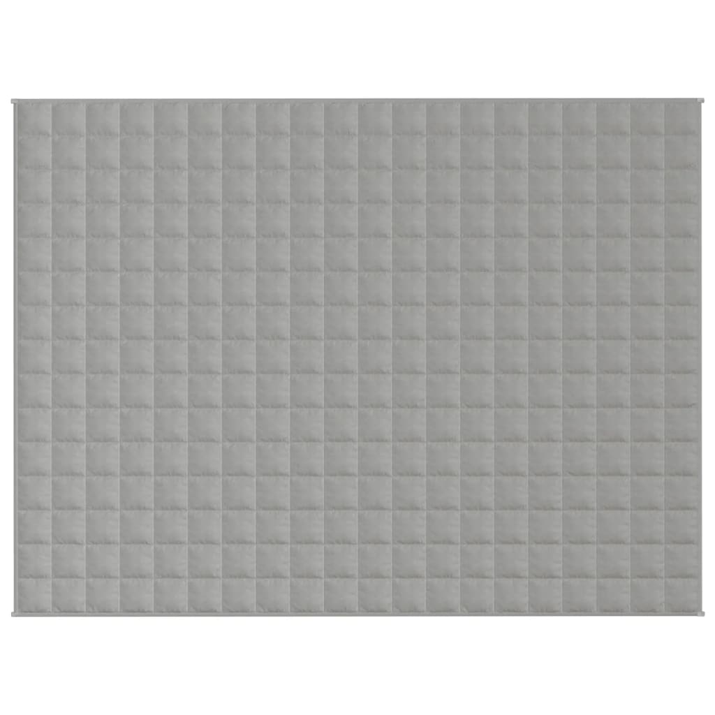 Gewichtsdecke Grau 150x200 cm 7 kg Stoff - Pazzar.ch
