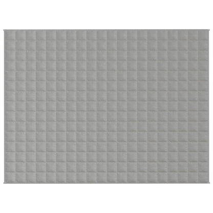 Gewichtsdecke Grau 150x200 cm 7 kg Stoff - Pazzar.ch