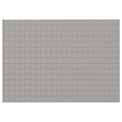 Gewichtsdecke Grau 155x220 cm 7 kg Stoff - Pazzar.ch
