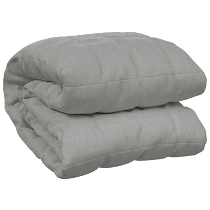 Gewichtsdecke Grau 200x200 cm 13 kg Stoff - Pazzar.ch