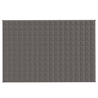 Gewichtsdecke Grau 120x180 cm 9 kg Stoff - Pazzar.ch