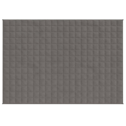 Gewichtsdecke Grau 150x200 cm 7 kg Stoff - Pazzar.ch
