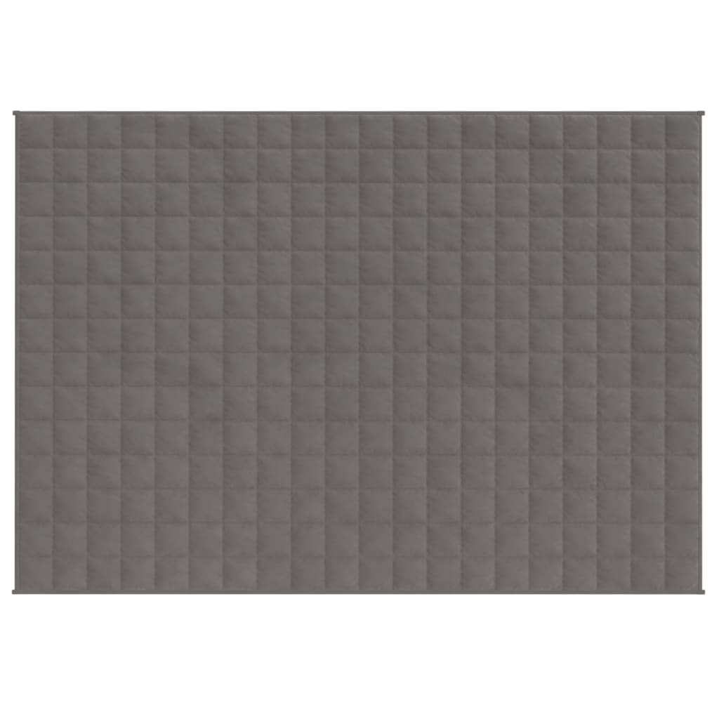 Gewichtsdecke Grau 150x200 cm 11 kg Stoff - Pazzar.ch