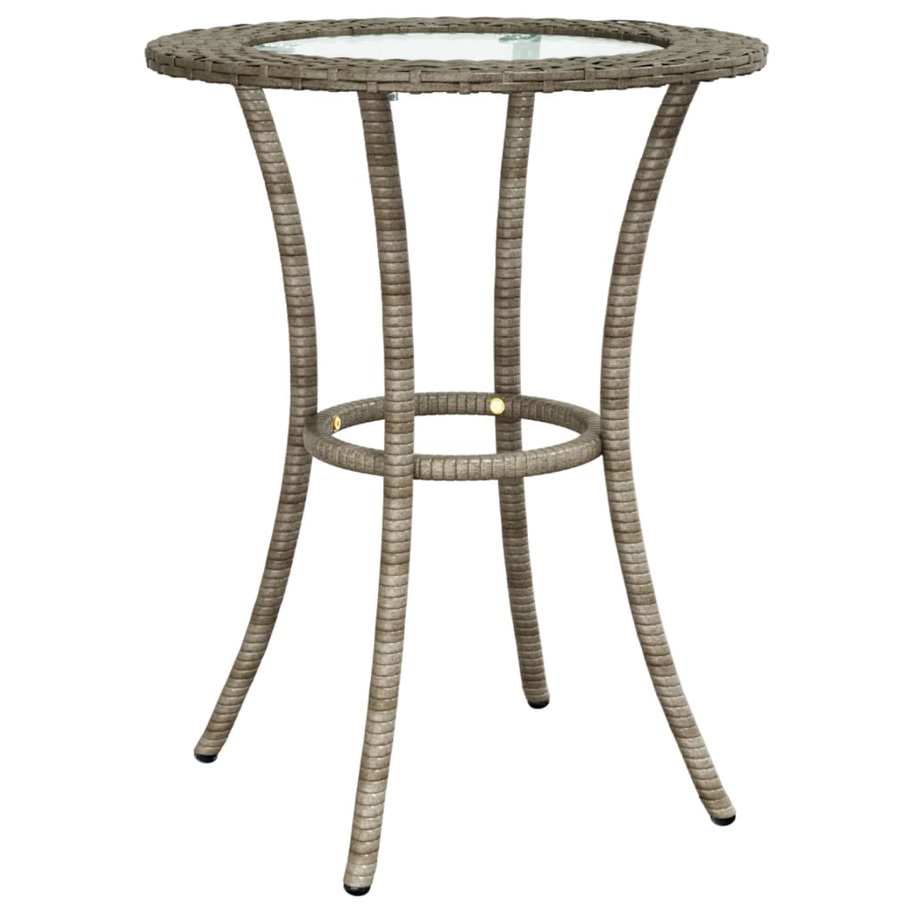 2-tlg. Sofagarnitur in L-Form mit Kissen Grau Poly Rattan - Pazzar.ch