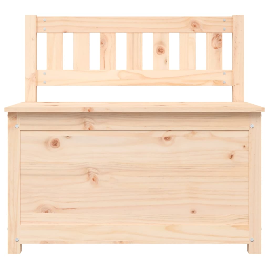 Sitzbank 80x41x77 cm Massivholz Kiefer - Pazzar.ch