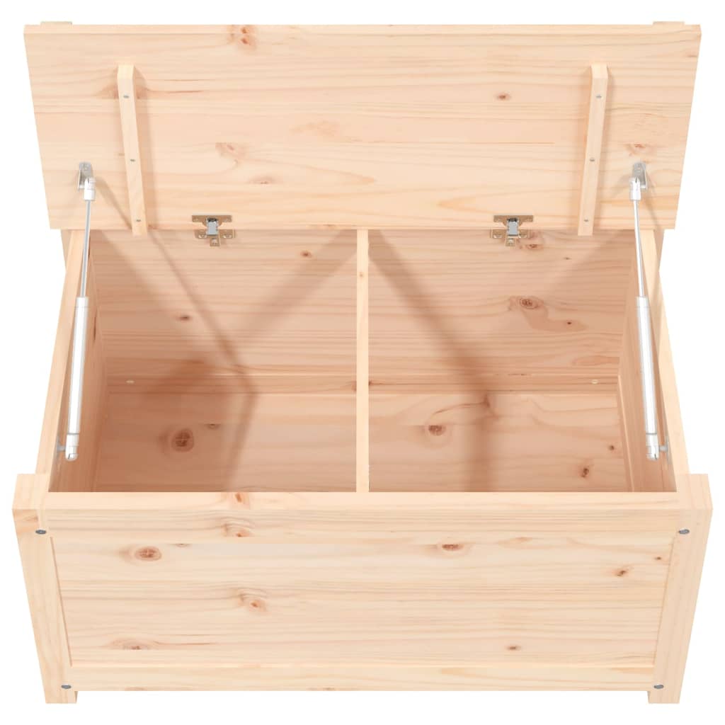 Sitzbank 80x41x77 cm Massivholz Kiefer - Pazzar.ch