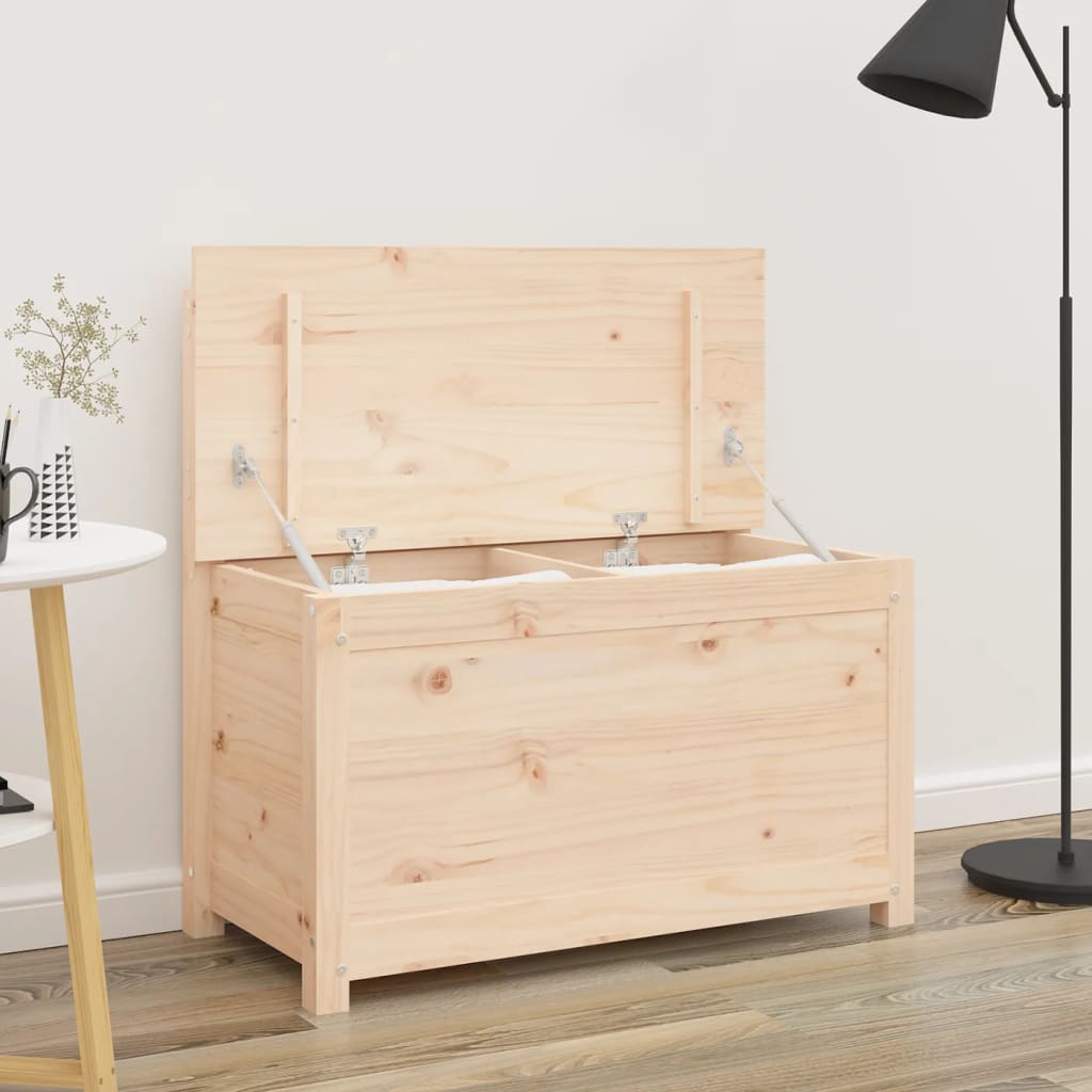 Sitzbank 80x41x77 cm Massivholz Kiefer - Pazzar.ch
