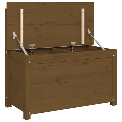 Sitzbank Honigbraun 80x41x77 cm Massivholz Kiefer - Pazzar.ch