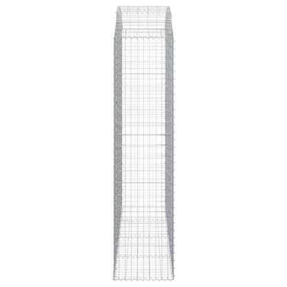 Gabione mit Hochbogen 200x50x200/220 cm Verzinktes Eisen - Pazzar.ch