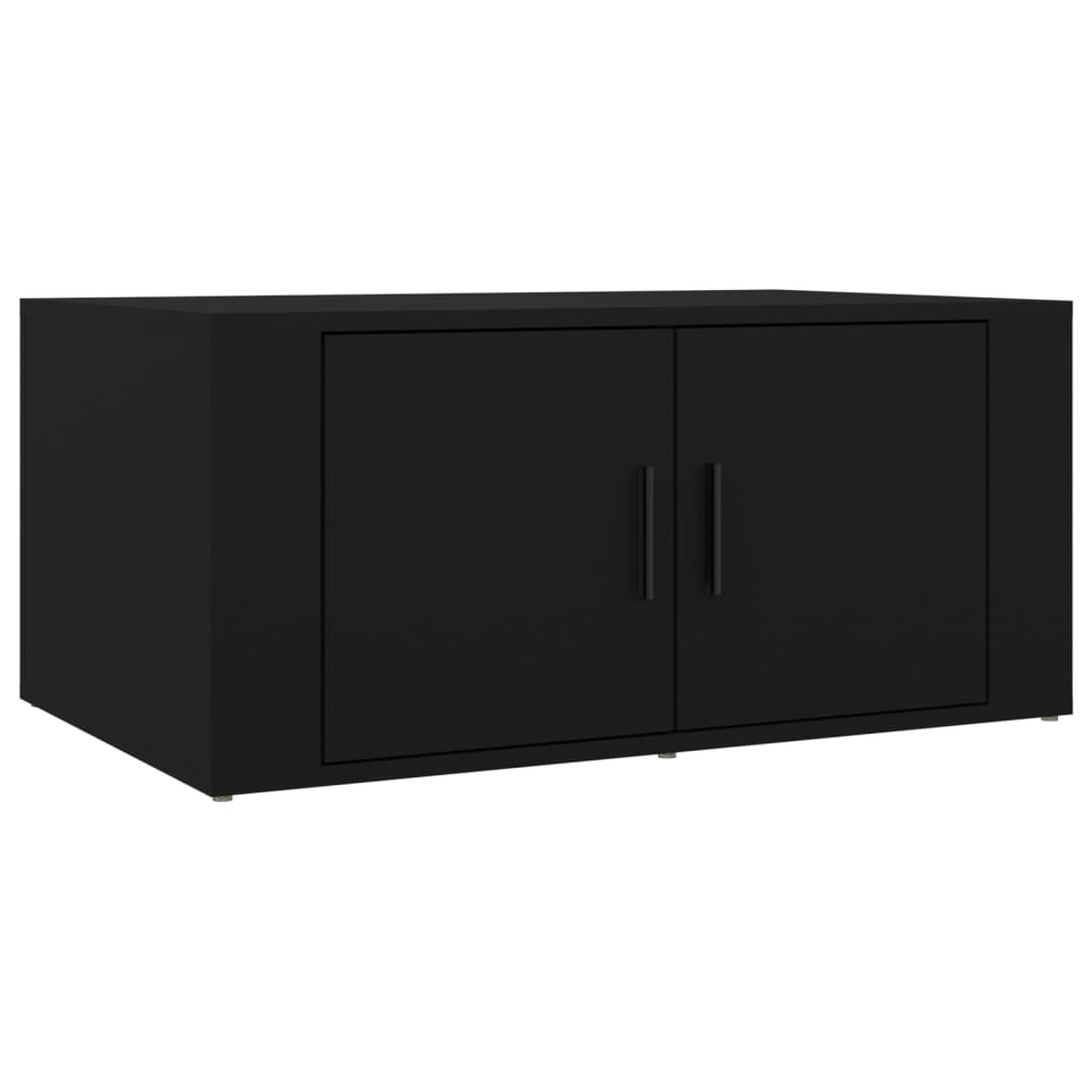Couchtisch Schwarz 80x50x36 cm Holzwerkstoff - Pazzar.ch