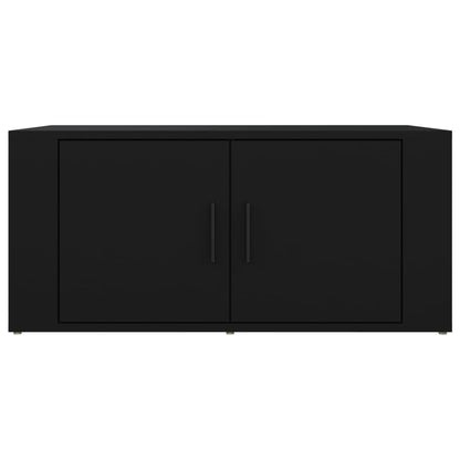 Couchtisch Schwarz 80x50x36 cm Holzwerkstoff - Pazzar.ch