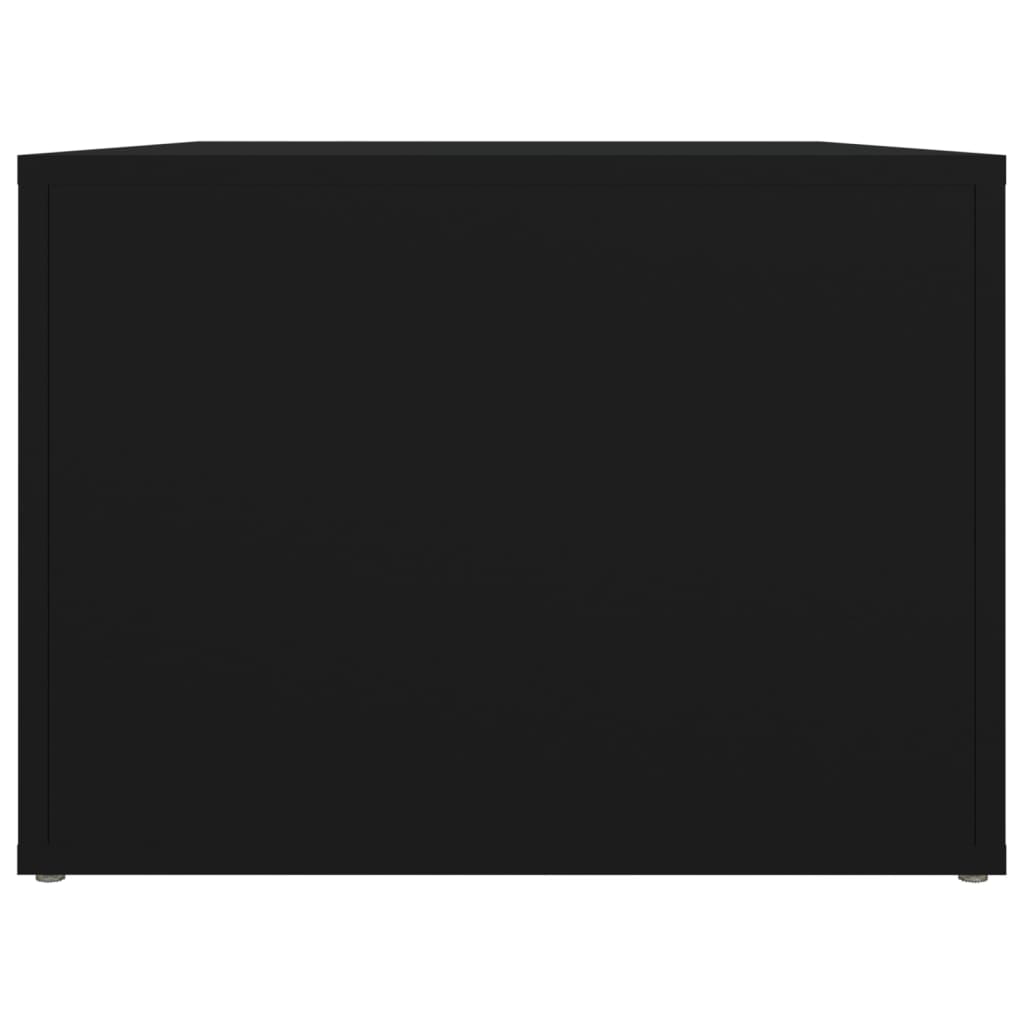 Couchtisch Schwarz 80x50x36 cm Holzwerkstoff - Pazzar.ch