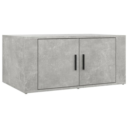 Couchtisch Betongrau 80x50x36 cm Holzwerkstoff - Pazzar.ch