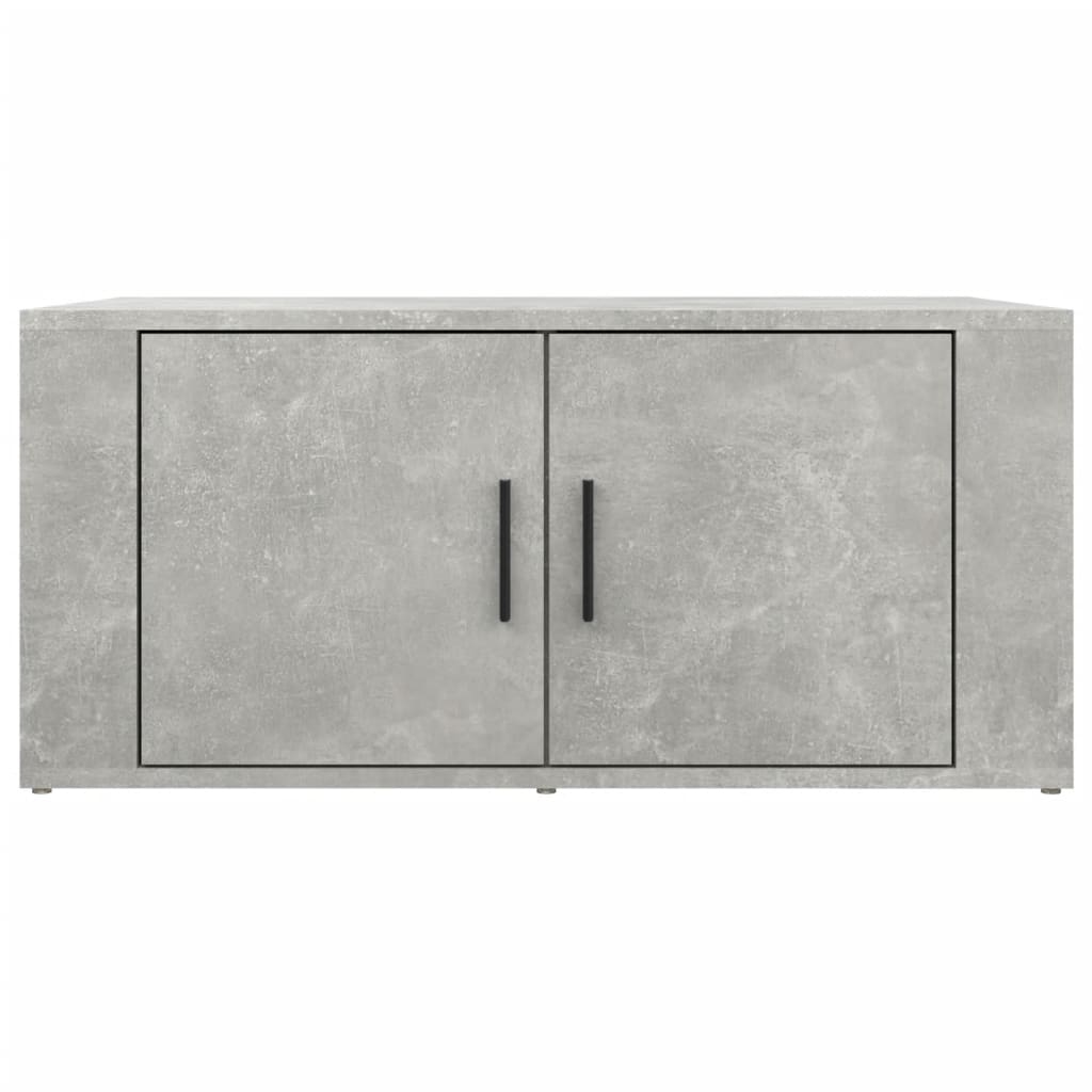 Couchtisch Betongrau 80x50x36 cm Holzwerkstoff - Pazzar.ch