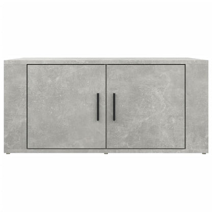 Couchtisch Betongrau 80x50x36 cm Holzwerkstoff - Pazzar.ch