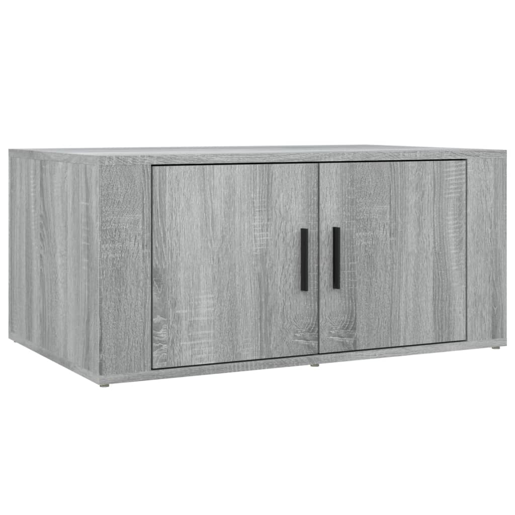 Couchtisch Grau Sonoma 80x50x36 cm Holzwerkstoff - Pazzar.ch