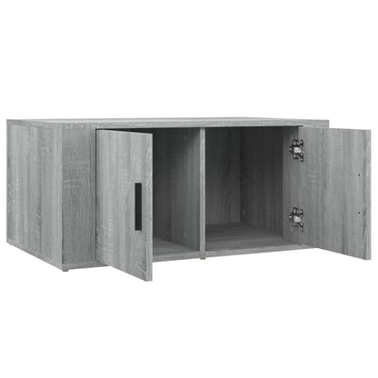 Couchtisch Grau Sonoma 80x50x36 cm Holzwerkstoff - Pazzar.ch