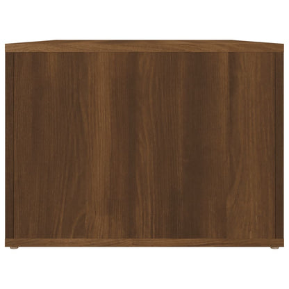 Couchtisch Braun Eichen-Optik 80x50x36 cm Holzwerkstoff - Pazzar.ch