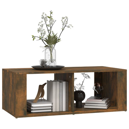 Couchtisch Räuchereiche 100x50x36 cm Holzwerkstoff - Pazzar.ch