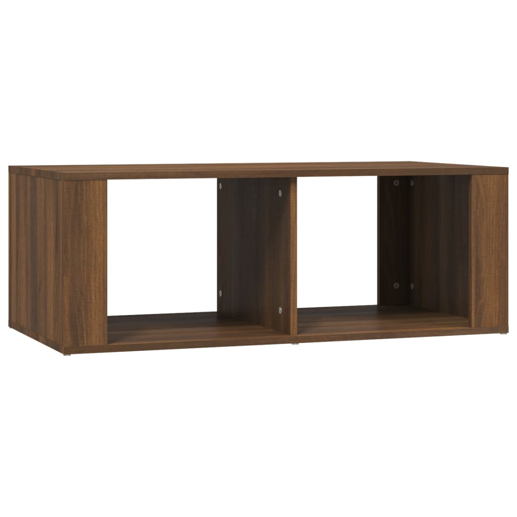 Couchtisch Braun Eichen-Optik 100x50x36 cm Holzwerkstoff - Pazzar.ch