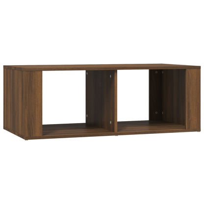 Couchtisch Braun Eichen-Optik 100x50x36 cm Holzwerkstoff - Pazzar.ch