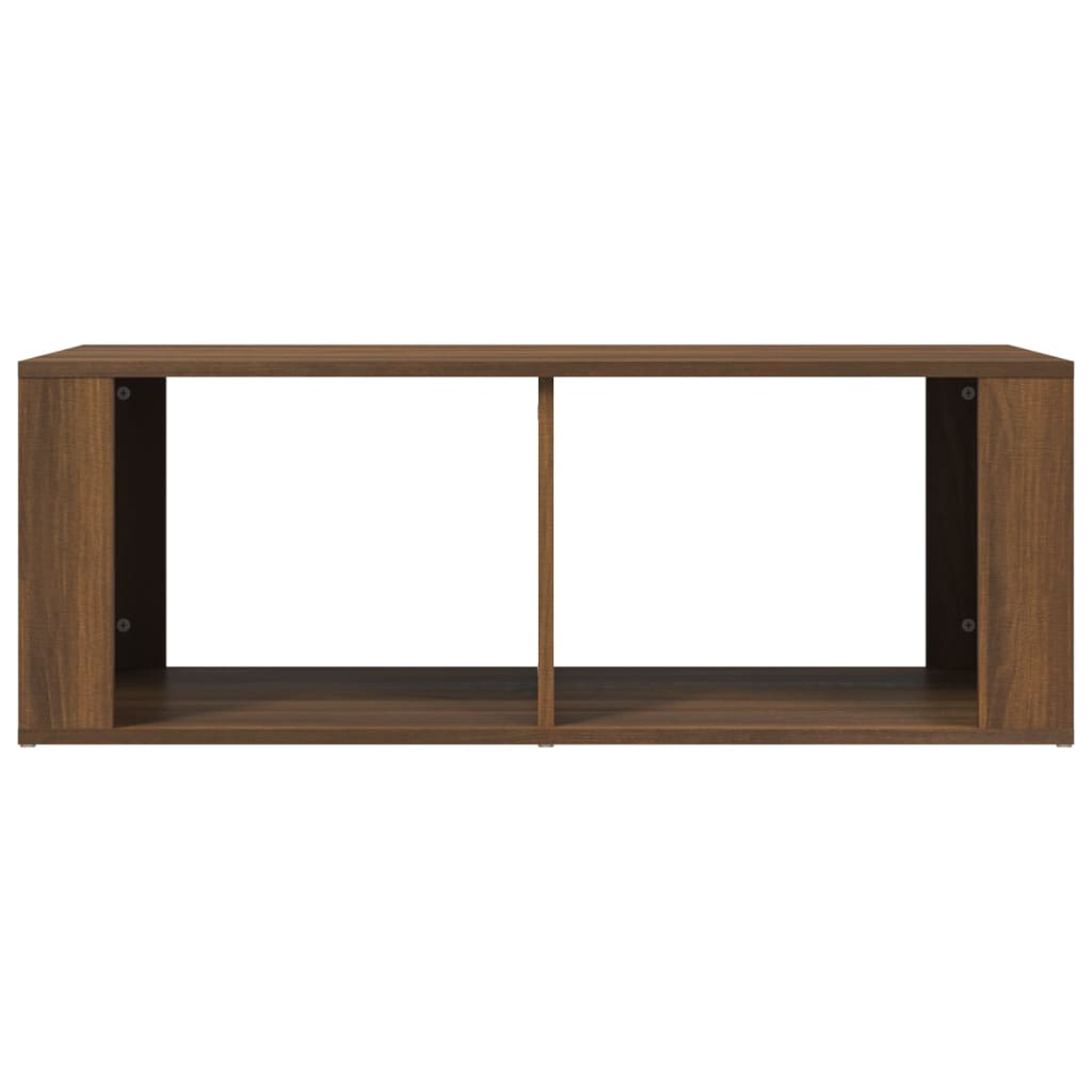 Couchtisch Braun Eichen-Optik 100x50x36 cm Holzwerkstoff - Pazzar.ch