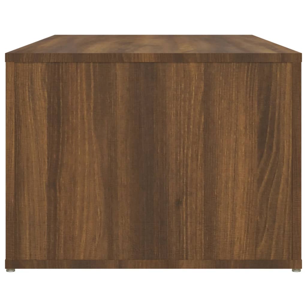Couchtisch Braun Eichen-Optik 100x50x36 cm Holzwerkstoff - Pazzar.ch