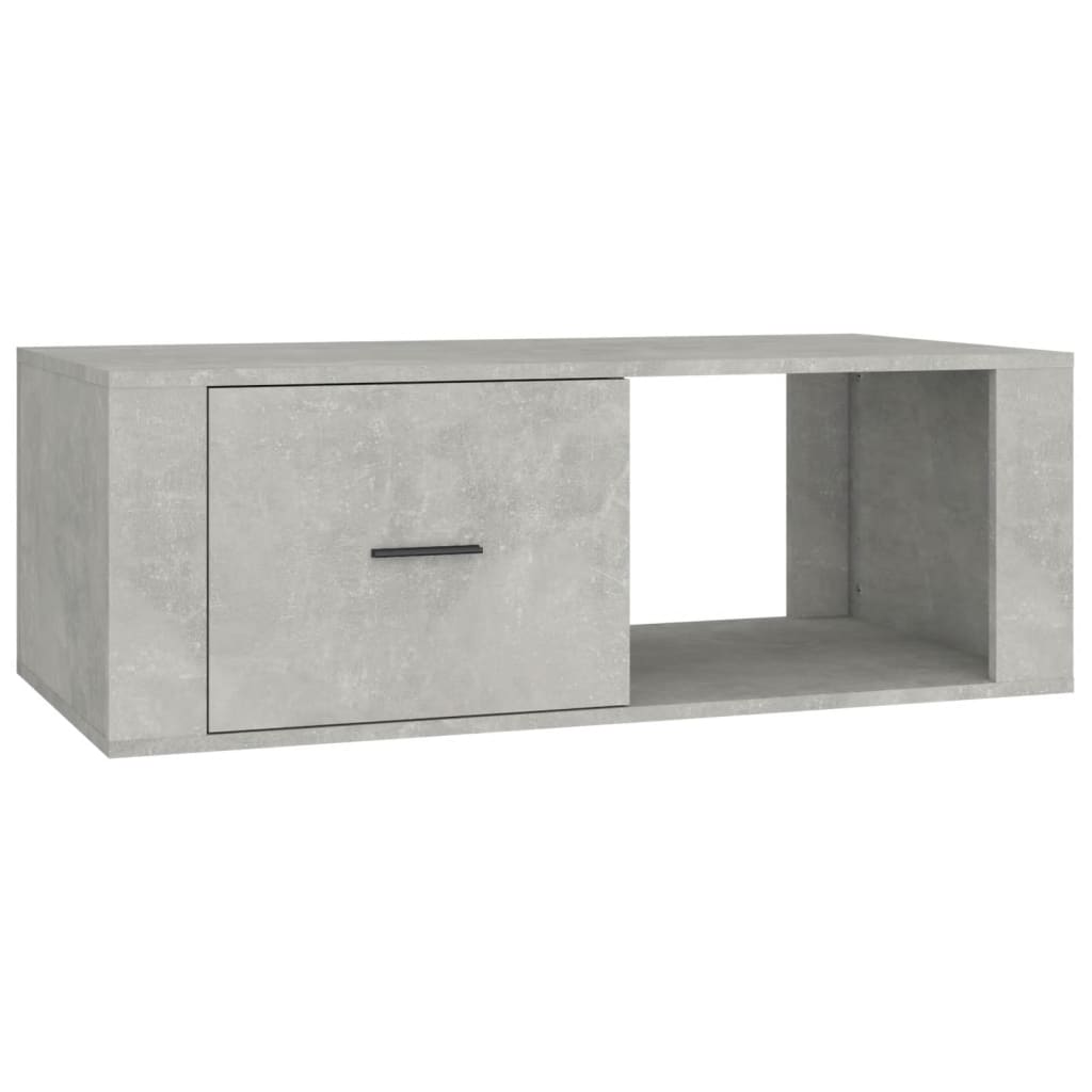 Couchtisch Betongrau 100x50,5x35 cm Holzwerkstoff - Pazzar.ch