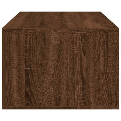 Couchtisch Braun Eichen-Optik 100x50,5x35 cm Holzwerkstoff - Pazzar.ch