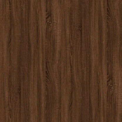 Couchtisch Braun Eichen-Optik 100x50,5x35 cm Holzwerkstoff - Pazzar.ch