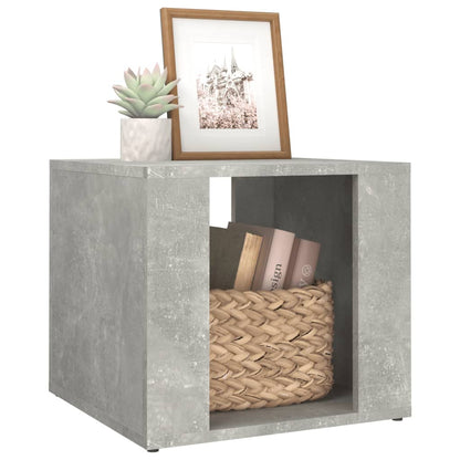 Nachttisch Betongrau 41x40x36 cm Holzwerkstoff - Pazzar.ch