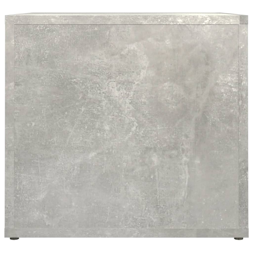 Nachttisch Betongrau 41x40x36 cm Holzwerkstoff - Pazzar.ch
