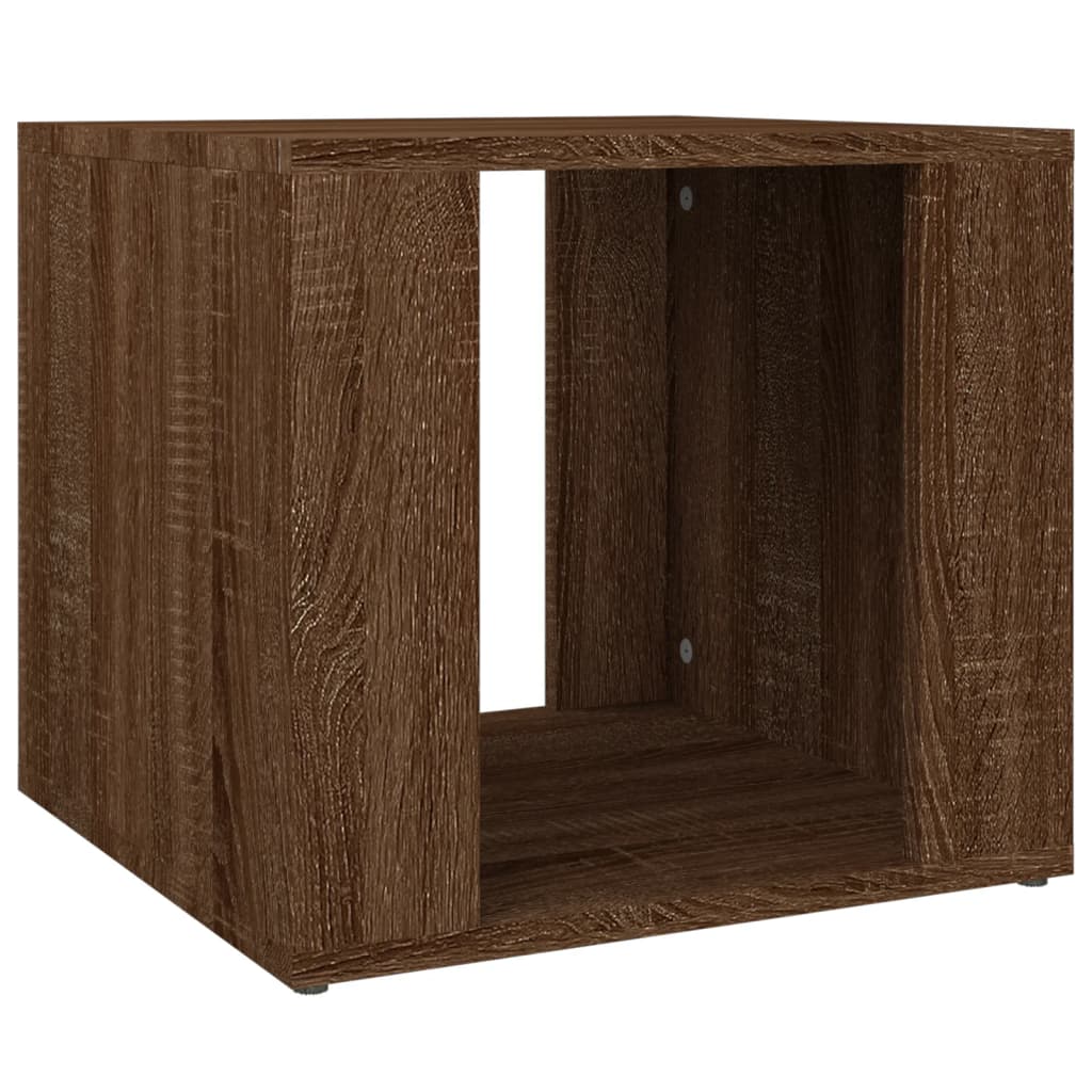 Nachttisch Braun Eichen-Optik 41x40x36 cm Holzwerkstoff - Pazzar.ch
