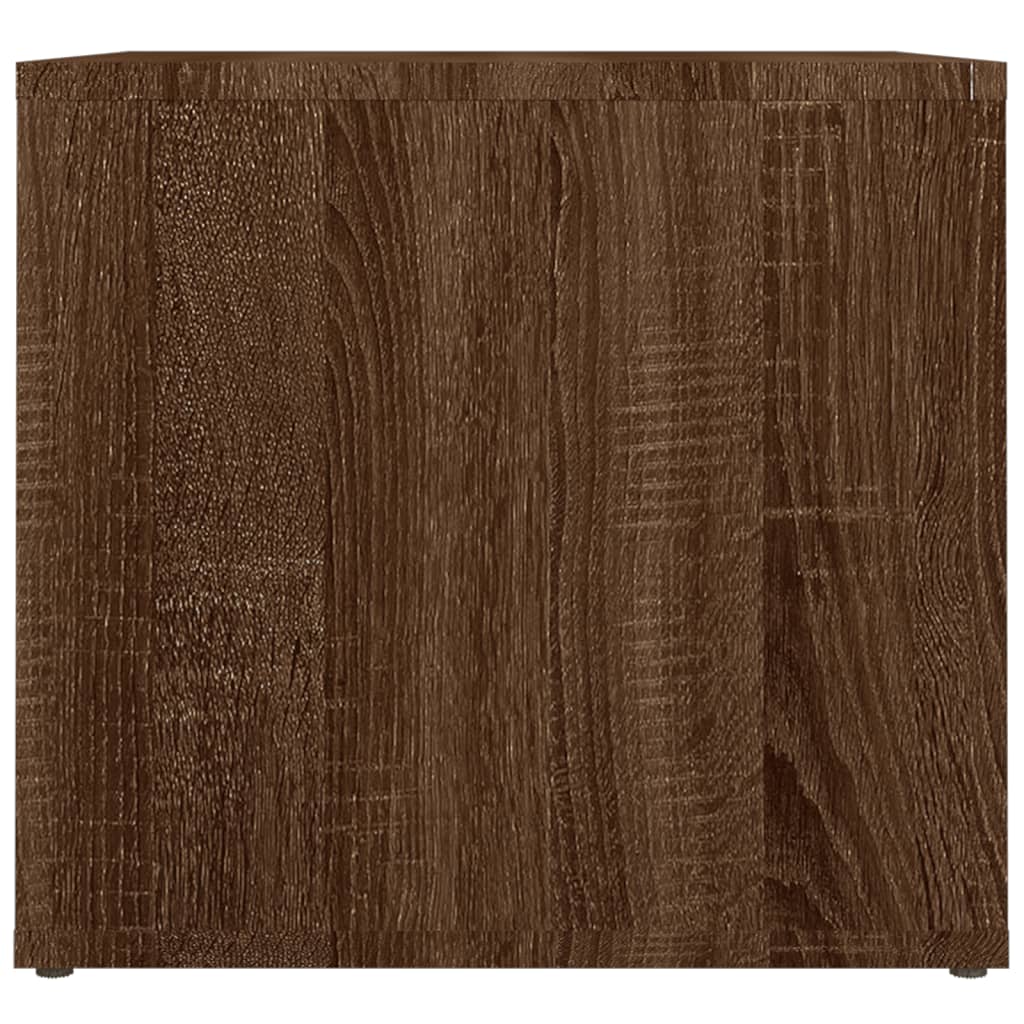 Nachttisch Braun Eichen-Optik 41x40x36 cm Holzwerkstoff - Pazzar.ch