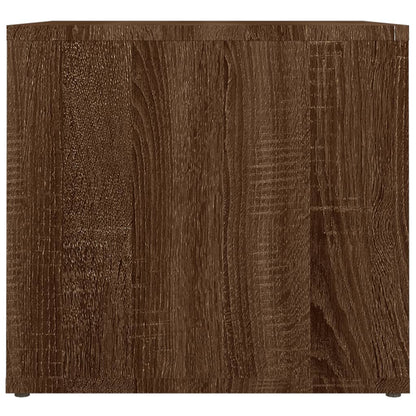 Nachttisch Braun Eichen-Optik 41x40x36 cm Holzwerkstoff - Pazzar.ch